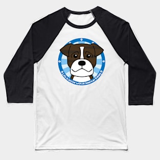 Life is Better With an American Bulldog Baseball T-Shirt